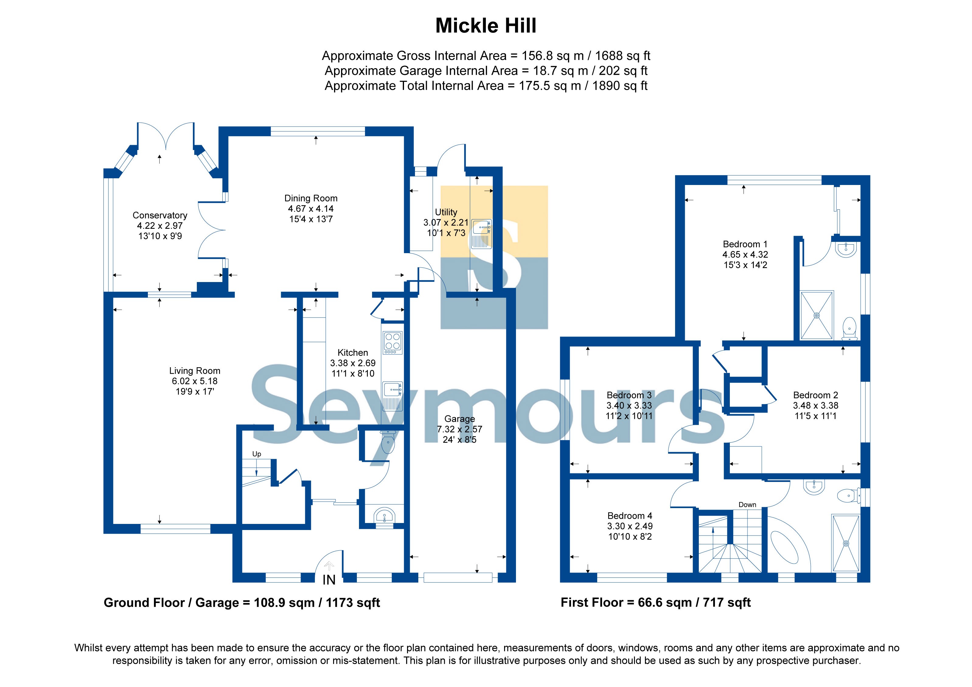 11, Mickle Hill, Sandhurst floorplan