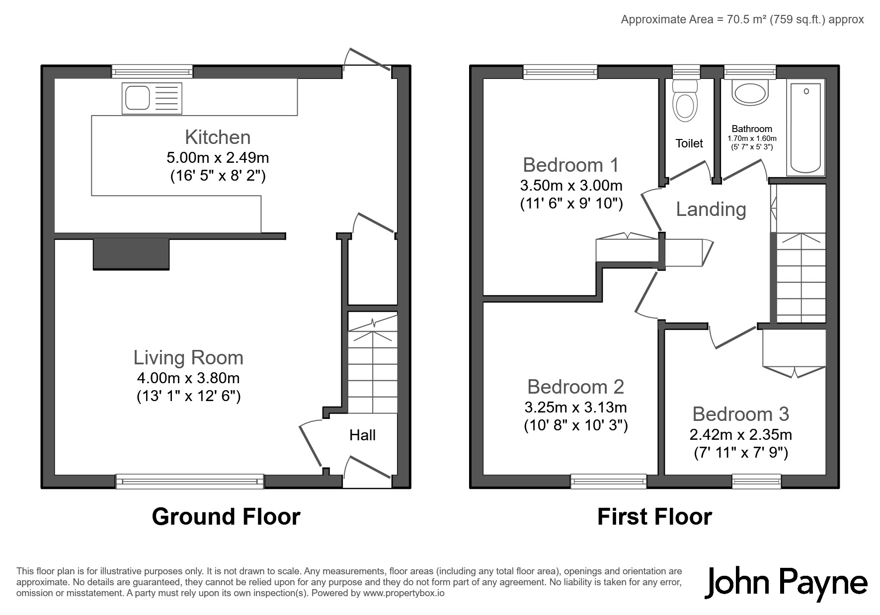 52, Anstridge Road, London floorplan