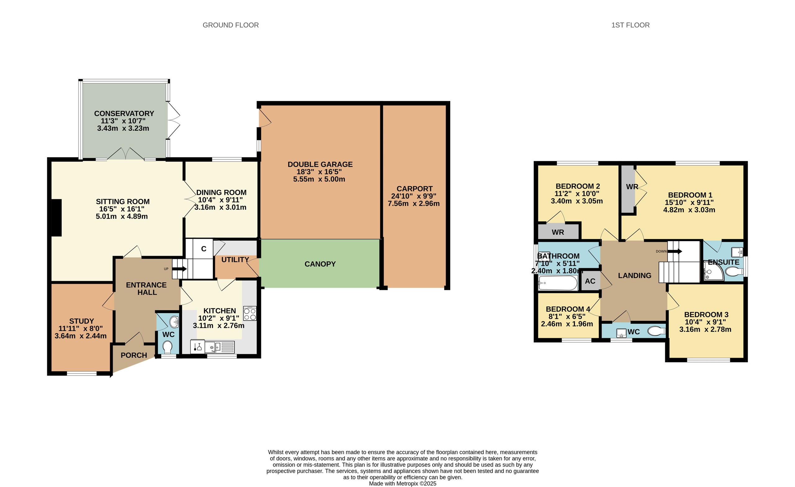6 Nathan Close, Yeovil floorplan