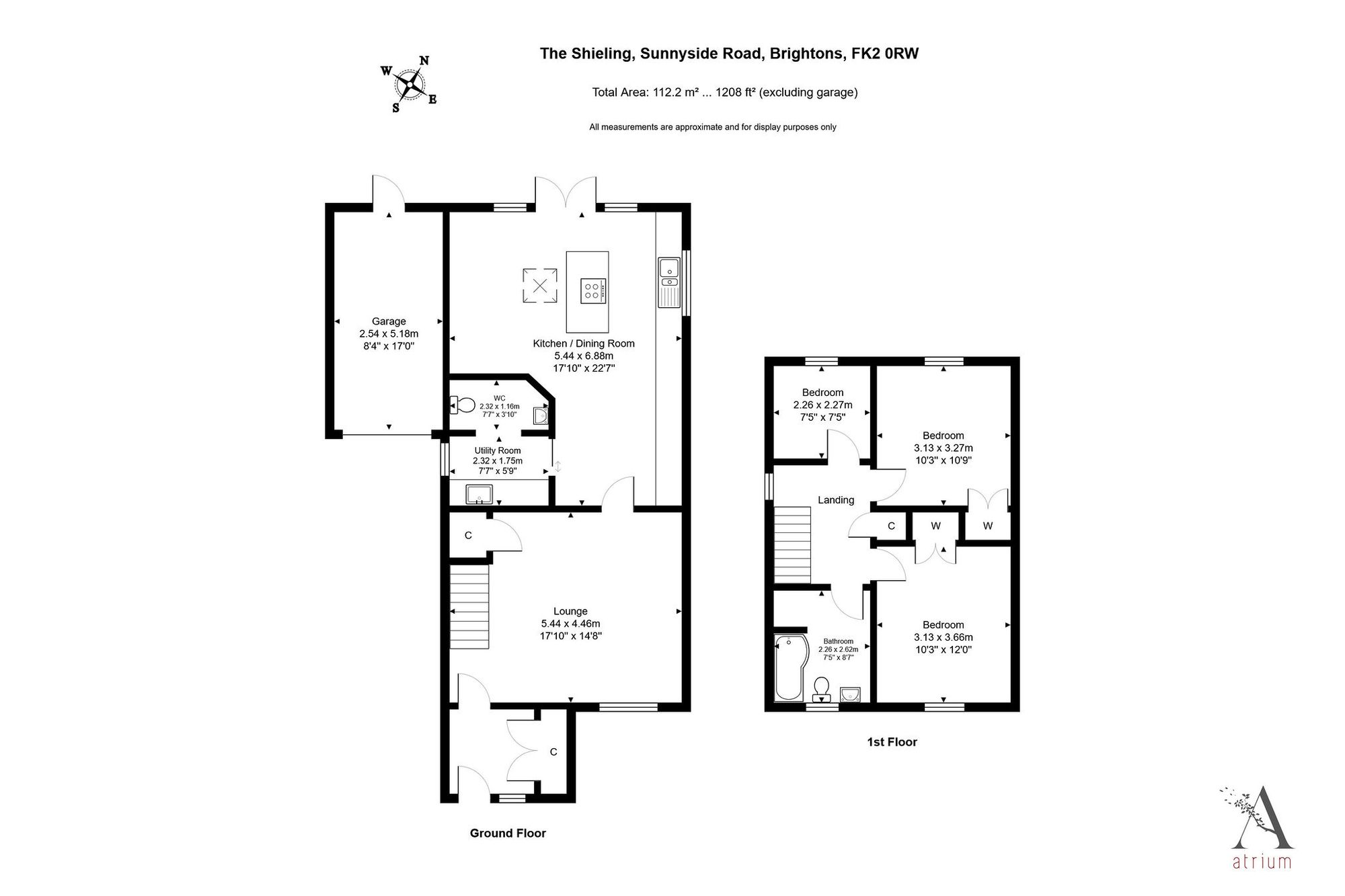 Shieling, Sunnyside Road, Falkirk floorplan