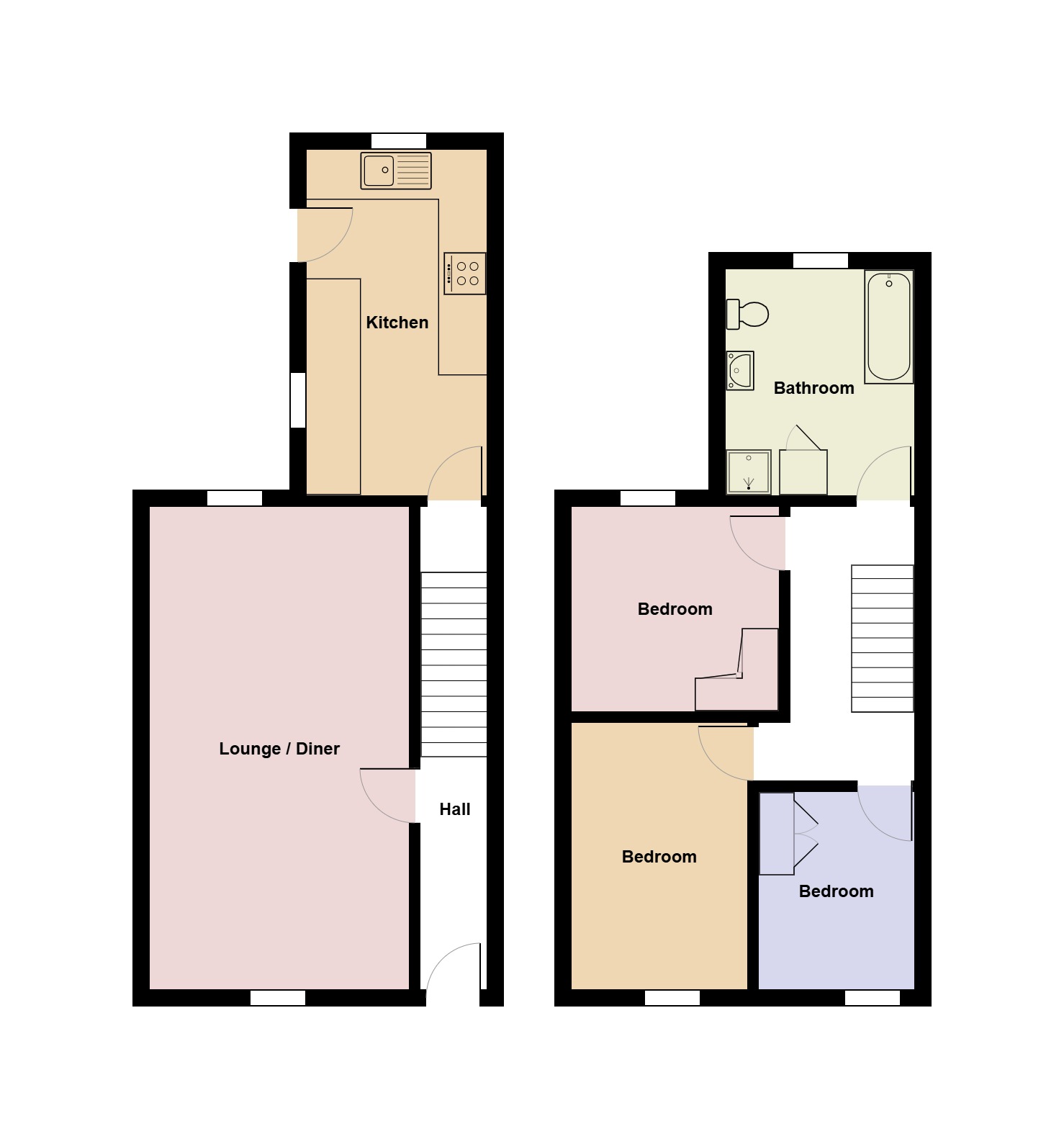 6 Cambrian Place, Swansea floorplan