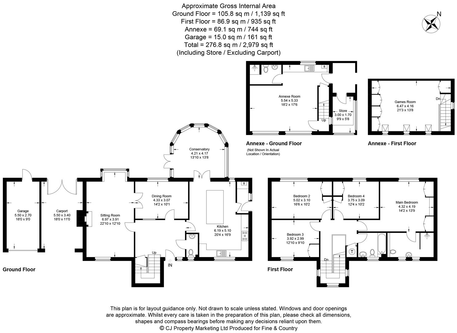 75, Midland Road, Olney floorplan