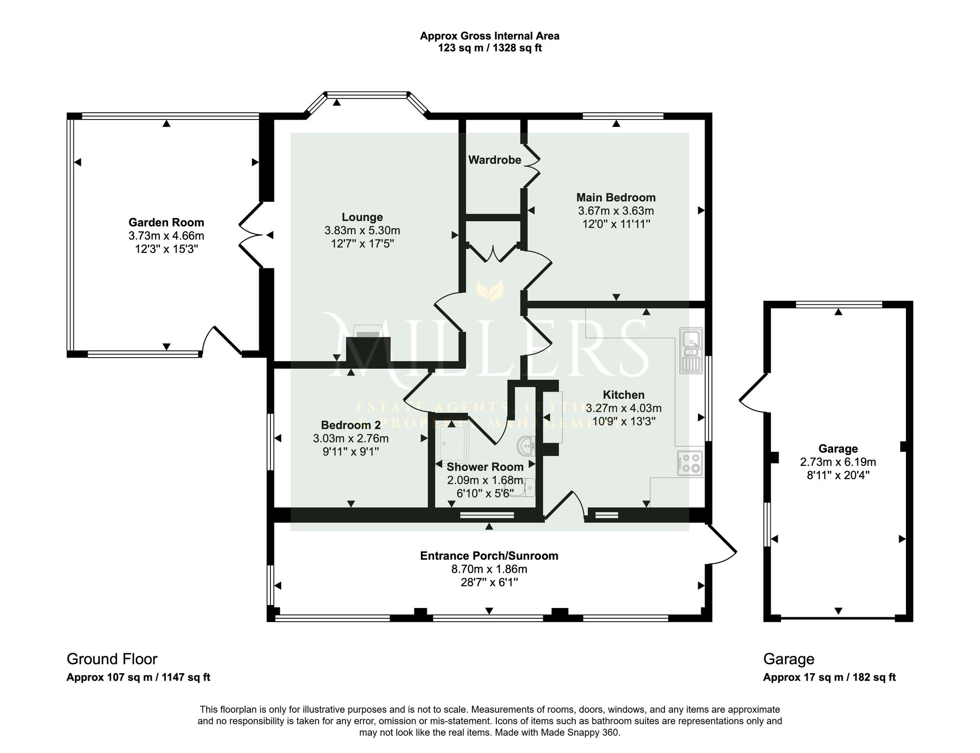 203 Roughton Road, Cromer floorplan