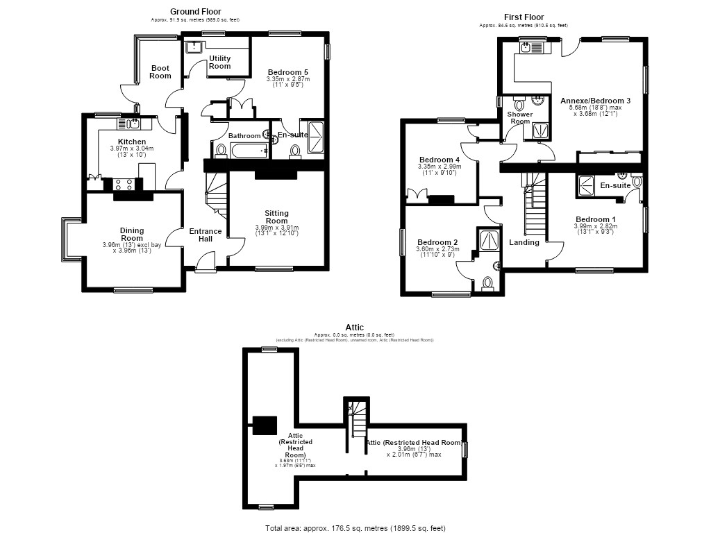 Barefoots Orchard, Station Road, Somerset floorplan
