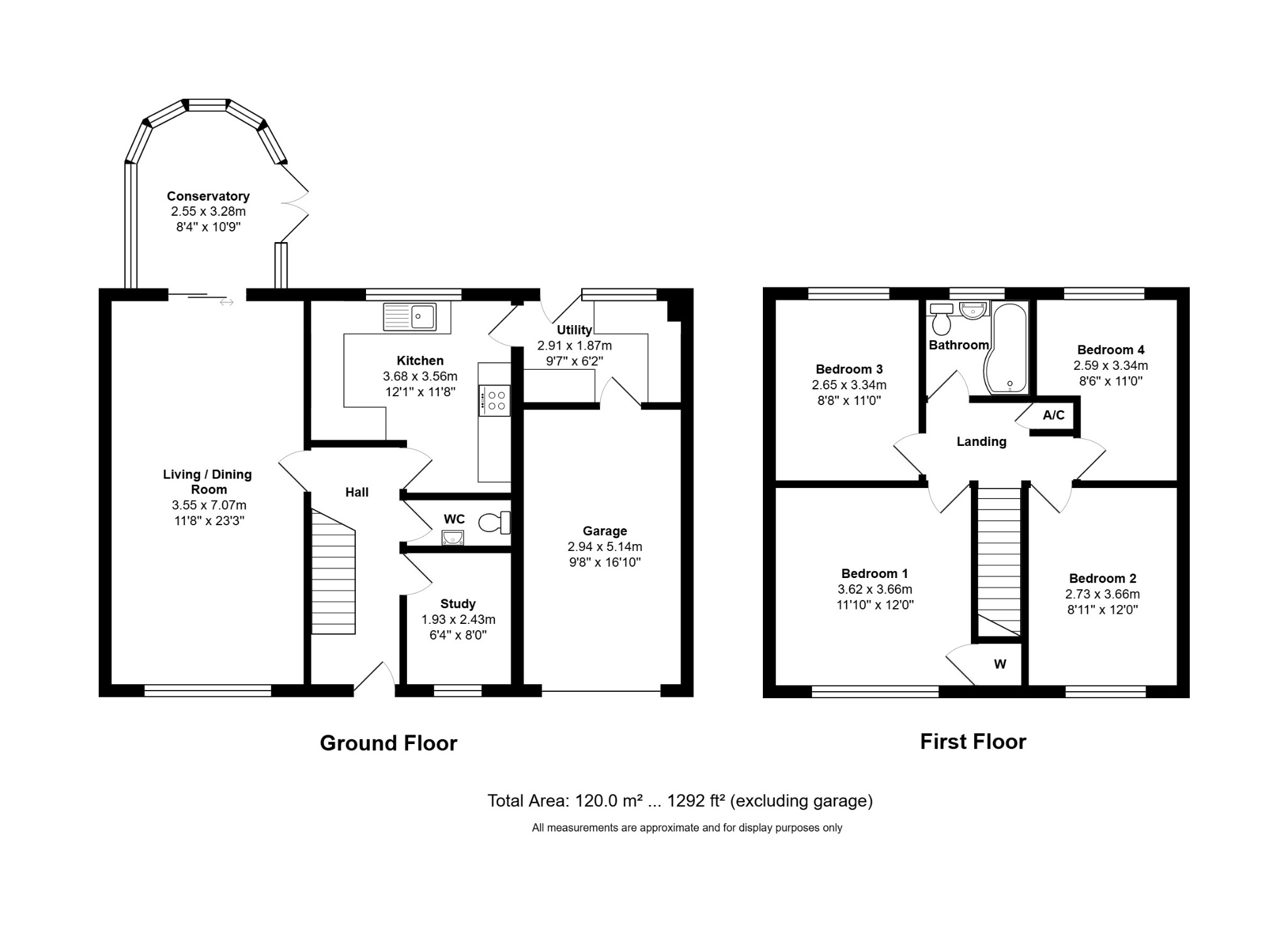 32 Lynn Road, Grimston, Norfolk floorplan