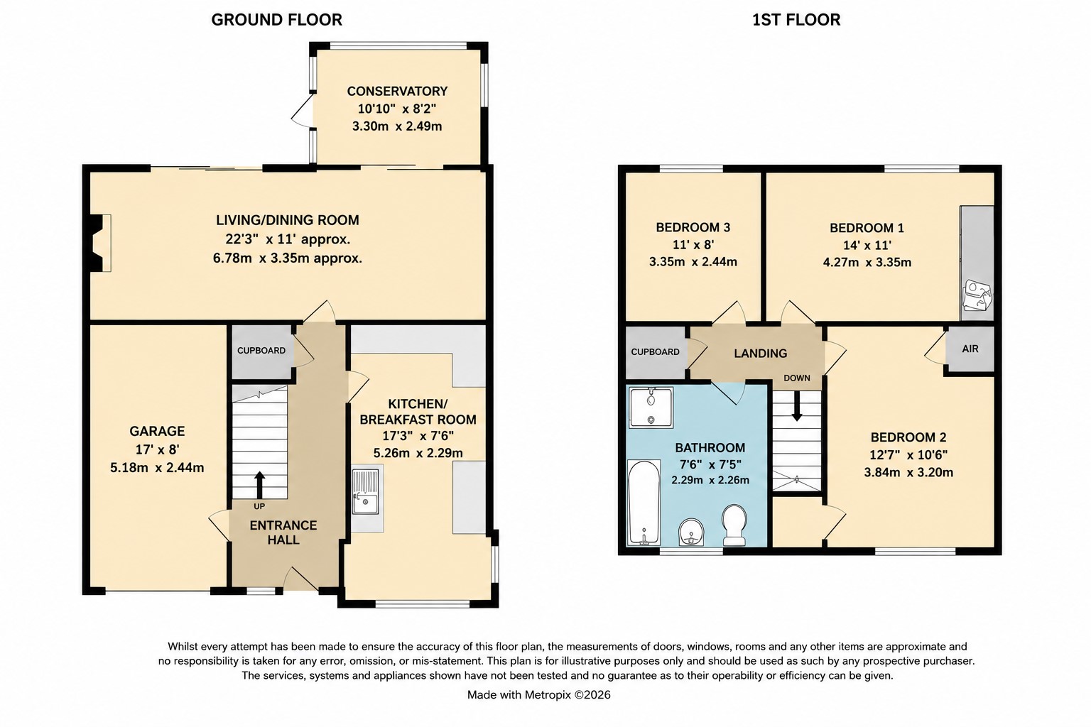 16, Norris Gardens, Hampshire floorplan