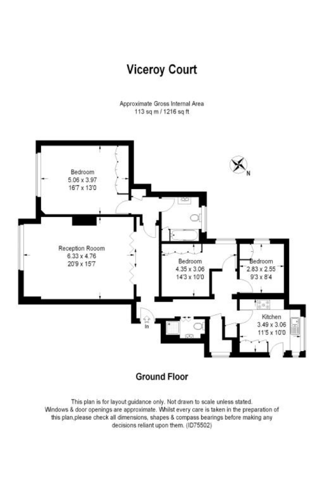 3 Bedrooms Flat to rent in Prince Albert Road, St John's Wood, London NW8