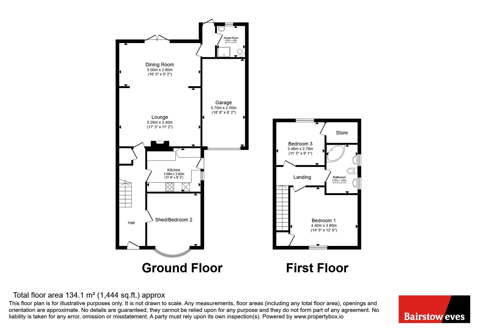 Kings Farm, Essex floorplan