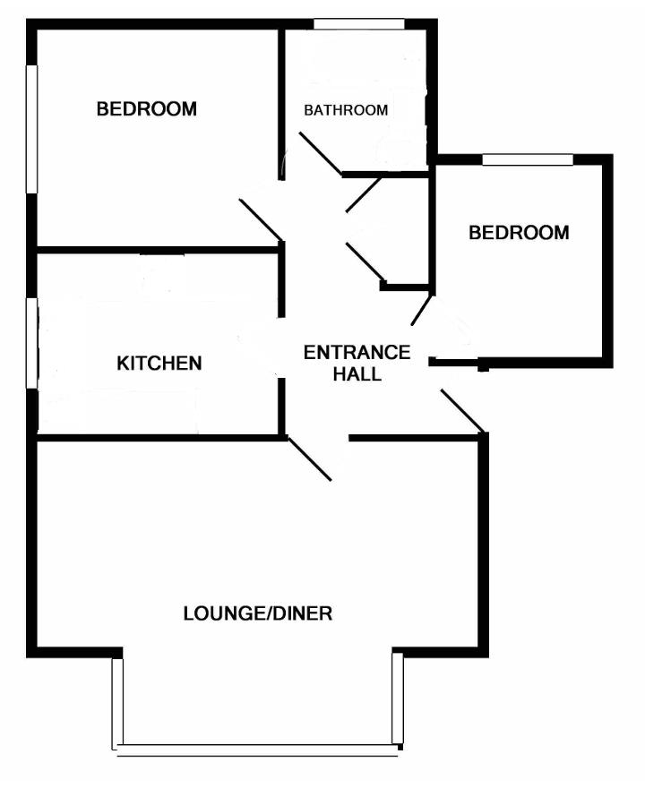2 Malines Court, South Coast Road, Peacehaven floorplan