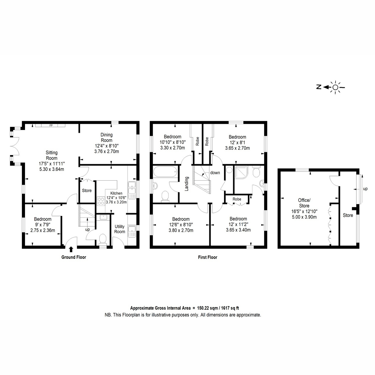 1, Copland Meadows, Totnes floorplan