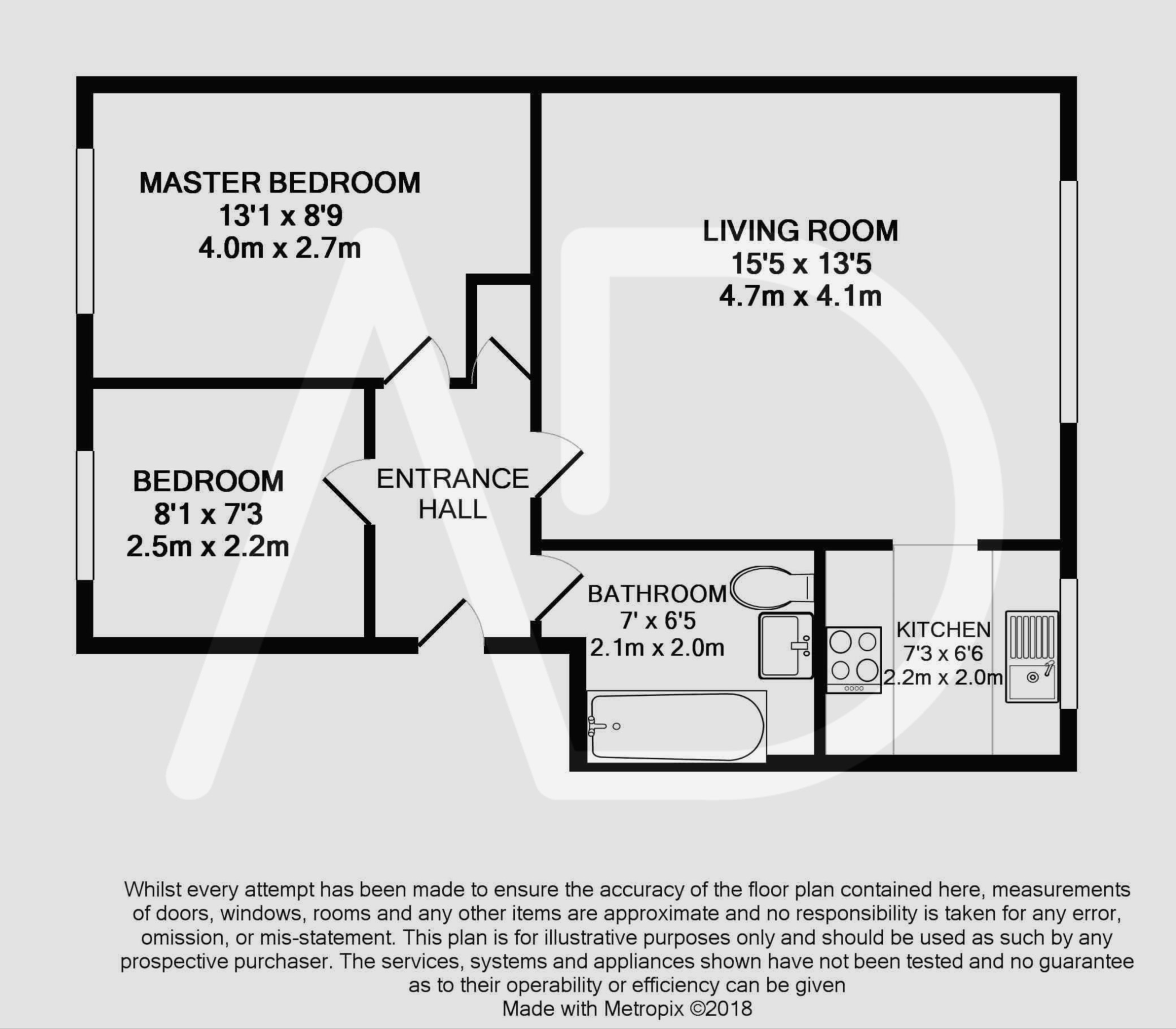 2 Bedrooms Flat to rent in Rivermeads, Stanstead Abbotts SG12