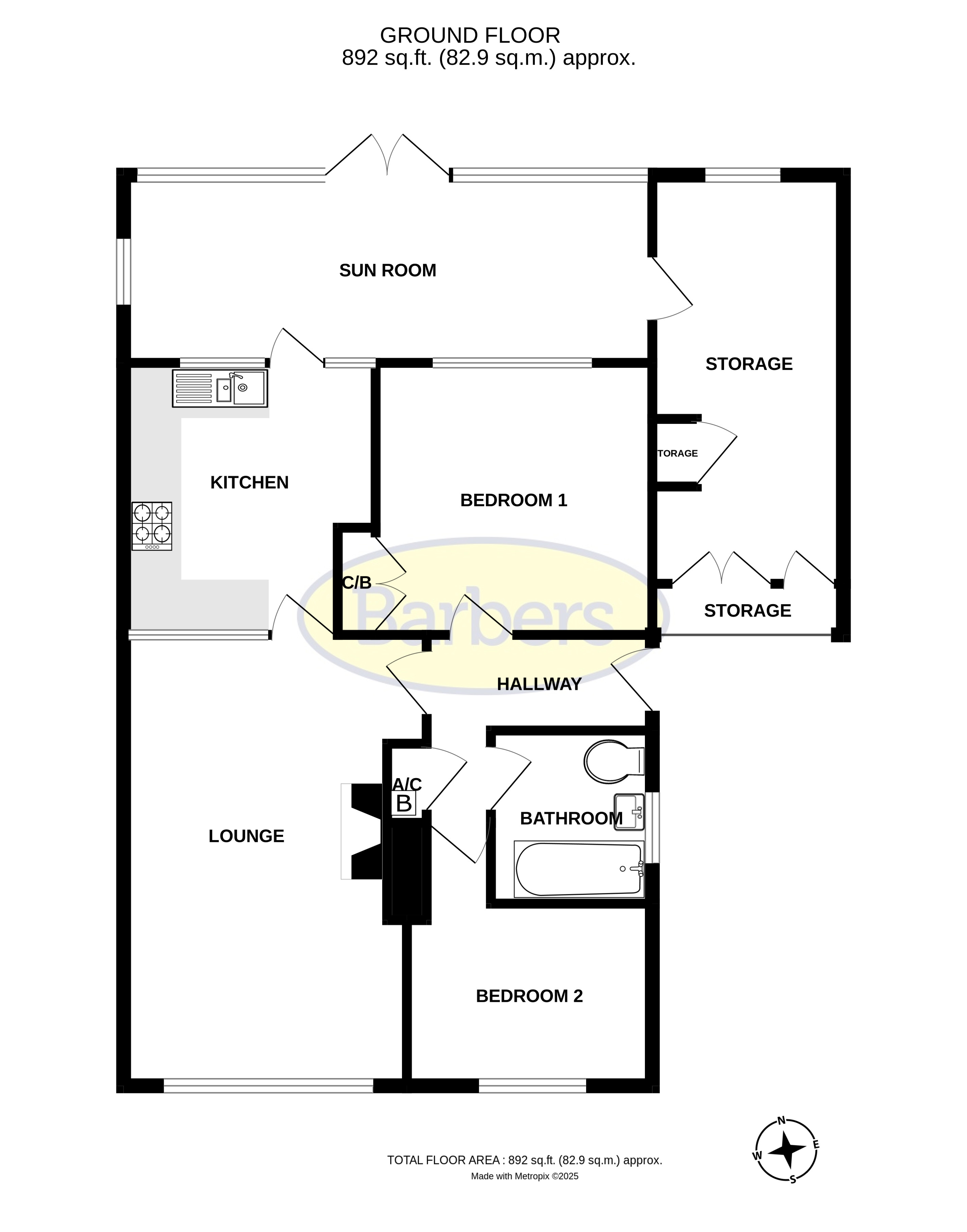 2, Trinity View, Telford floorplan