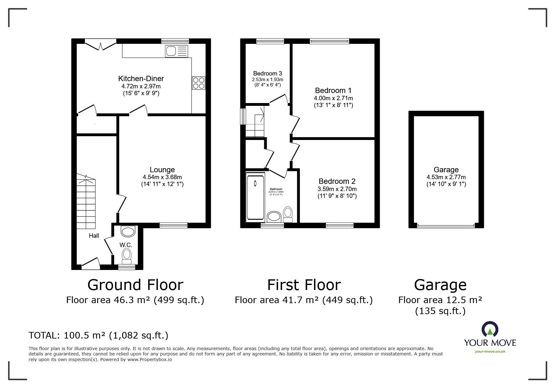 16, Rosedale Close, Lincoln floorplan