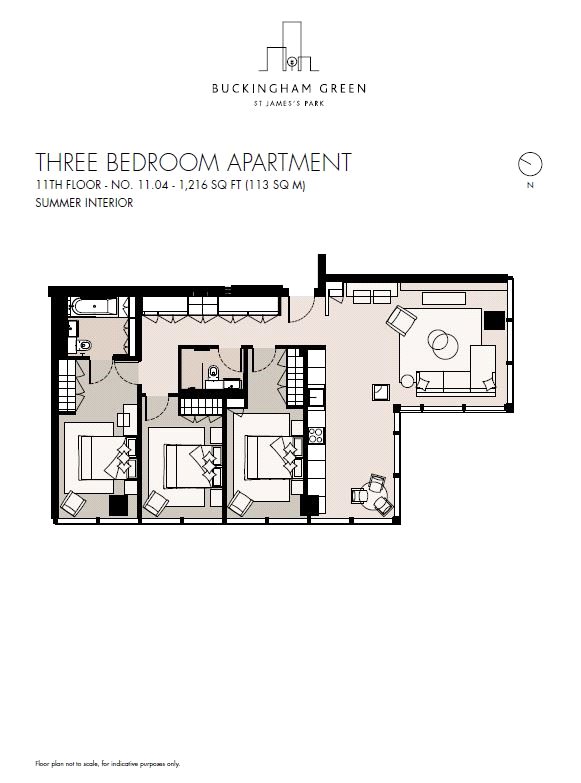 3 Bedrooms Flat to rent in Buckingham Green, 64 Buckingham Gate, St James's SW1E