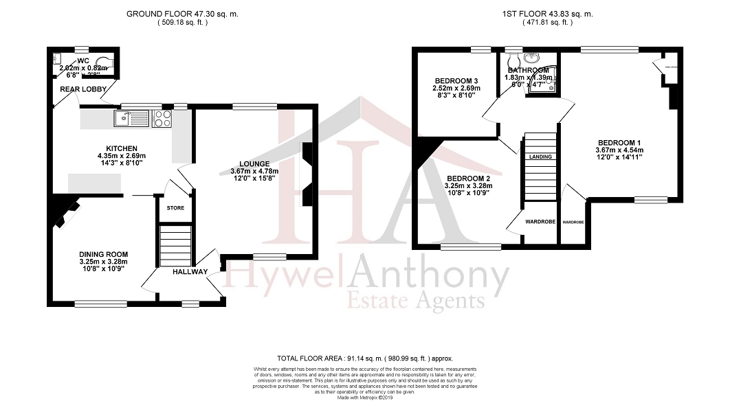 3 Bedrooms Semi-detached house for sale in Heol Miskin, Pontyclun, Rhondda, Cynon, Taff. CF72