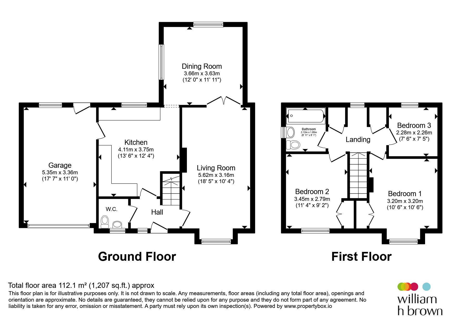5, Cotswold Drive, Sudbury floorplan