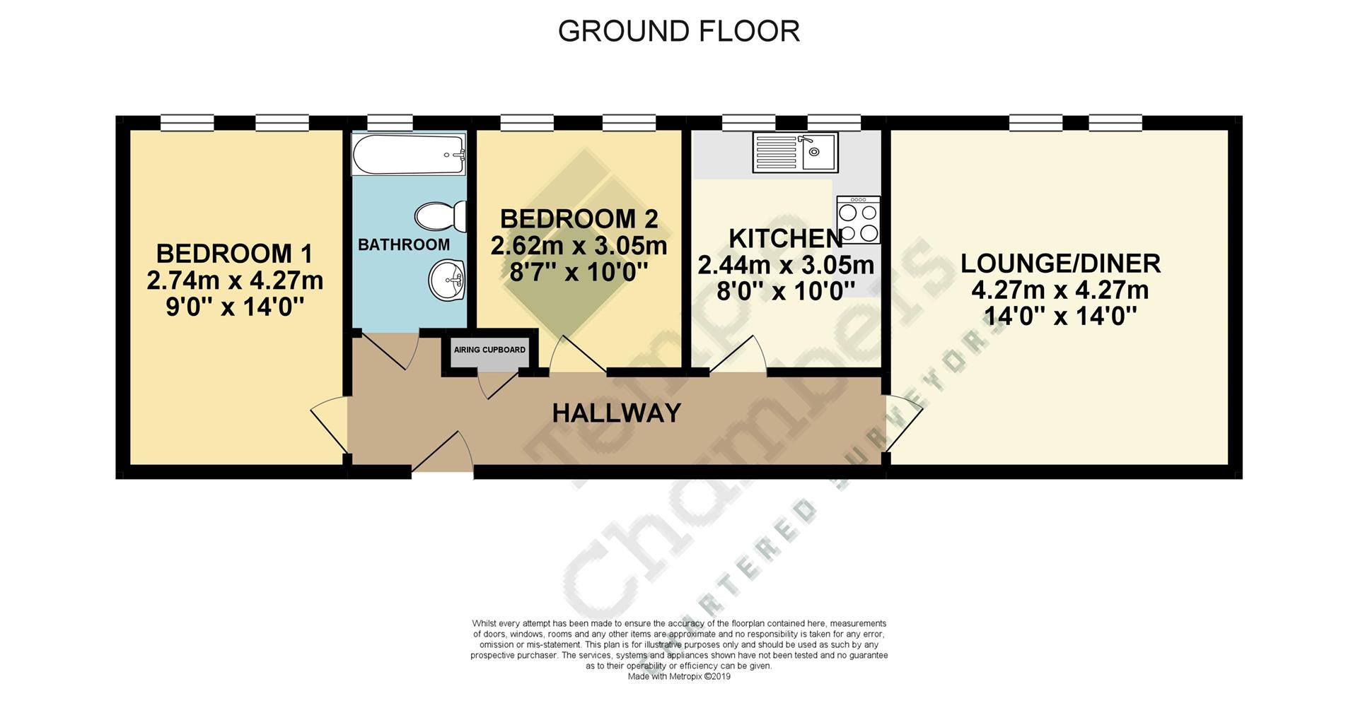 2 Bedrooms Flat for sale in Trinity Lane, Waltham Cross, Herts EN8