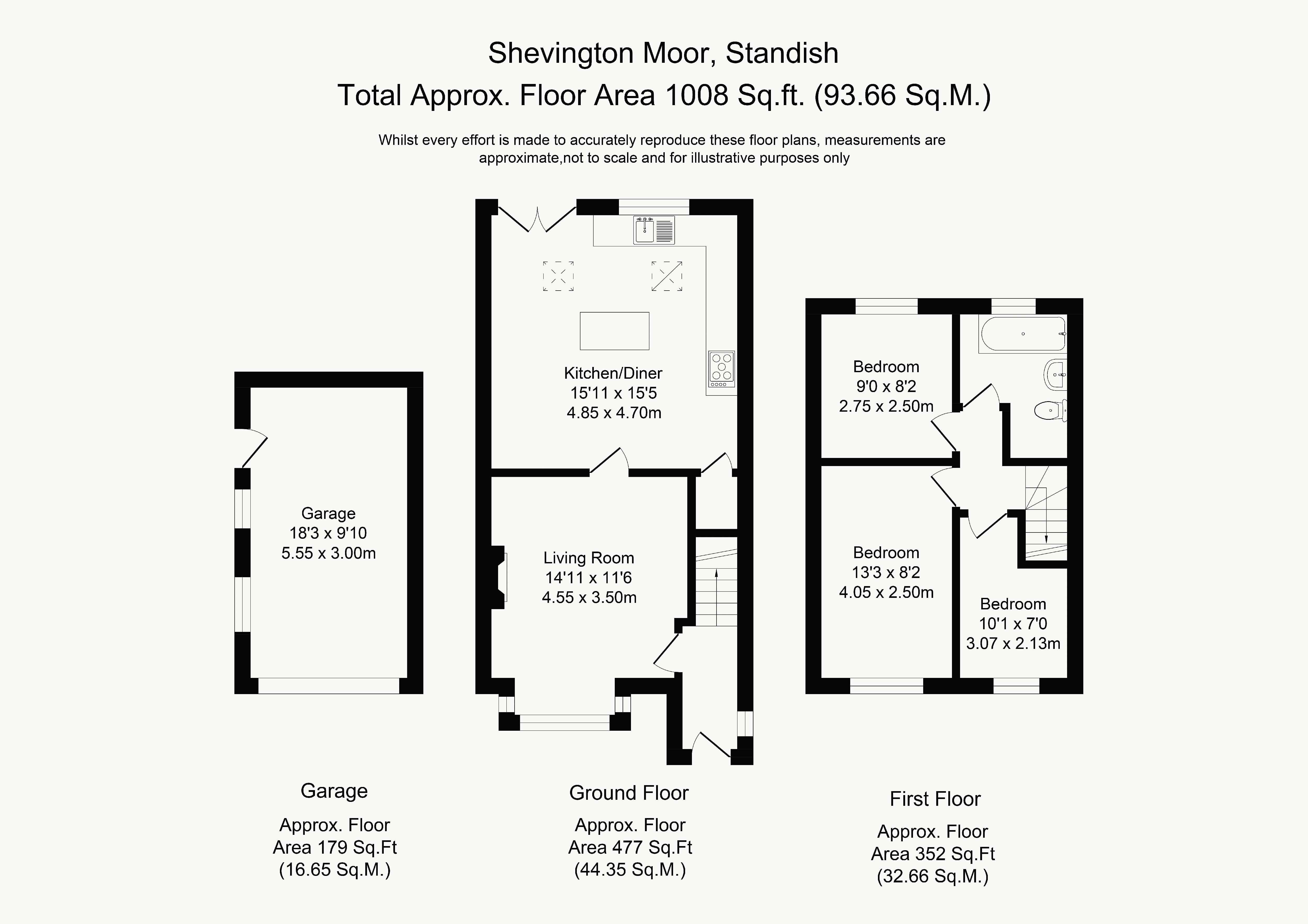 3 Bedrooms Semi-detached house for sale in Shevington Moor, Standish, Wigan WN6