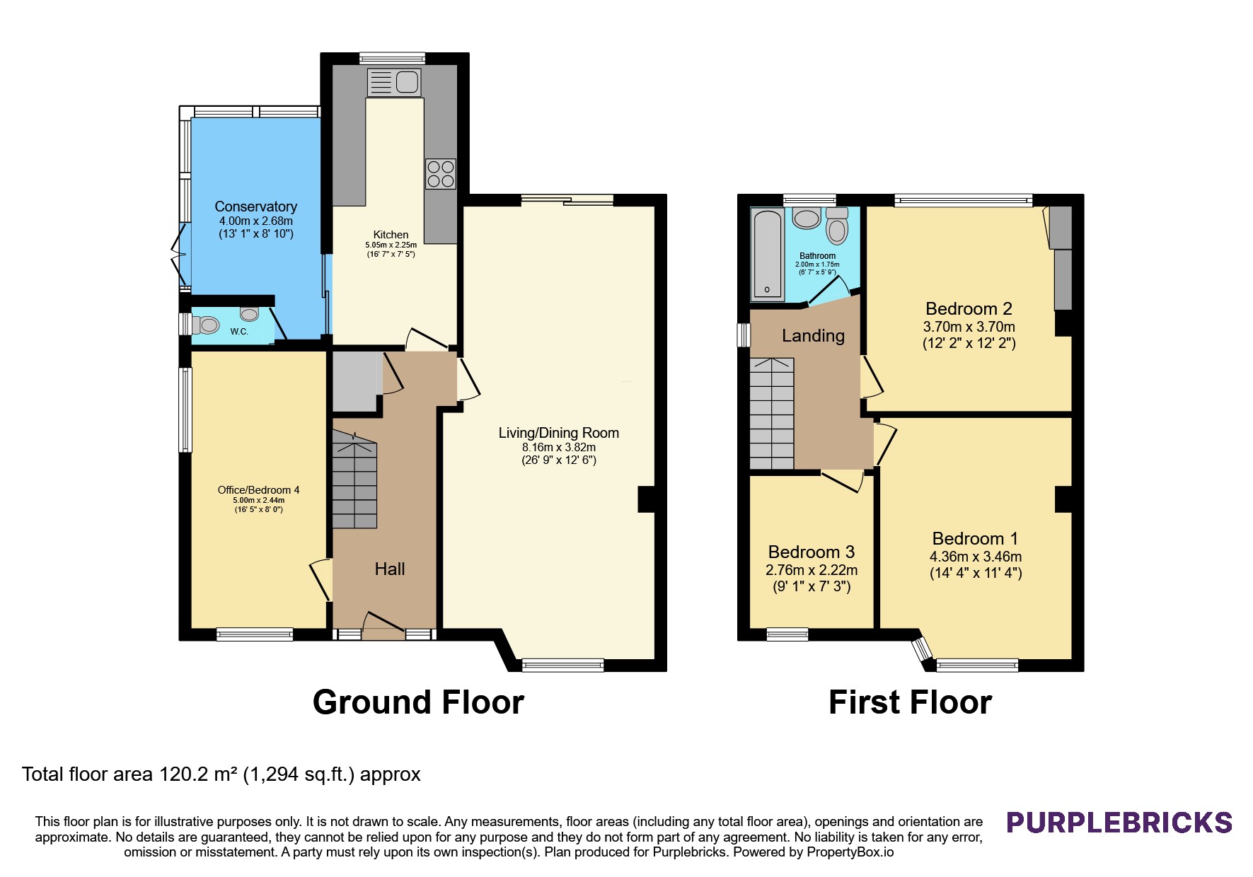 The Twynings, Bristol floorplan