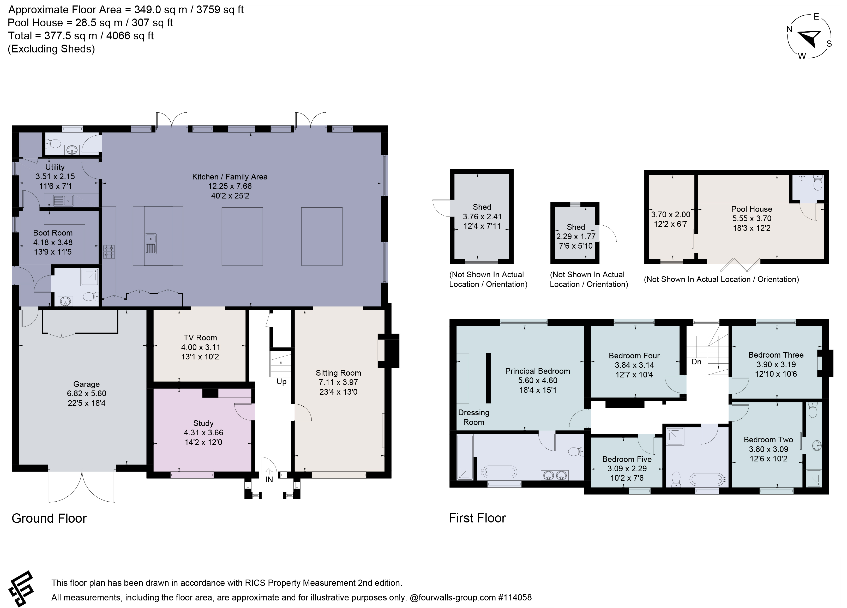 21, Dene Lane, Farnham floorplan