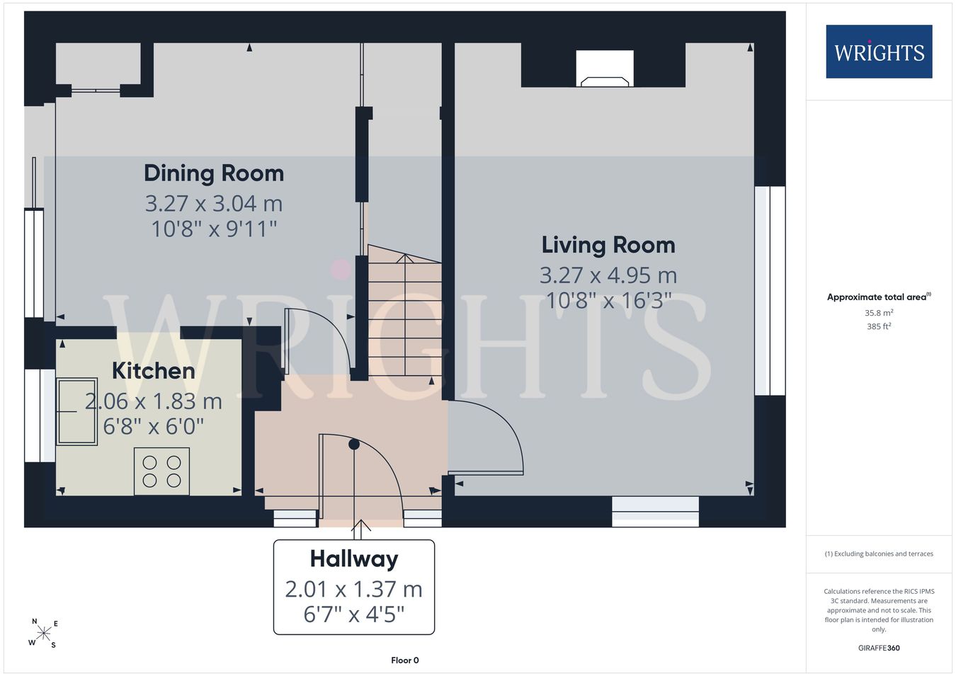 43, Dawley, Welwyn Garden City floorplan