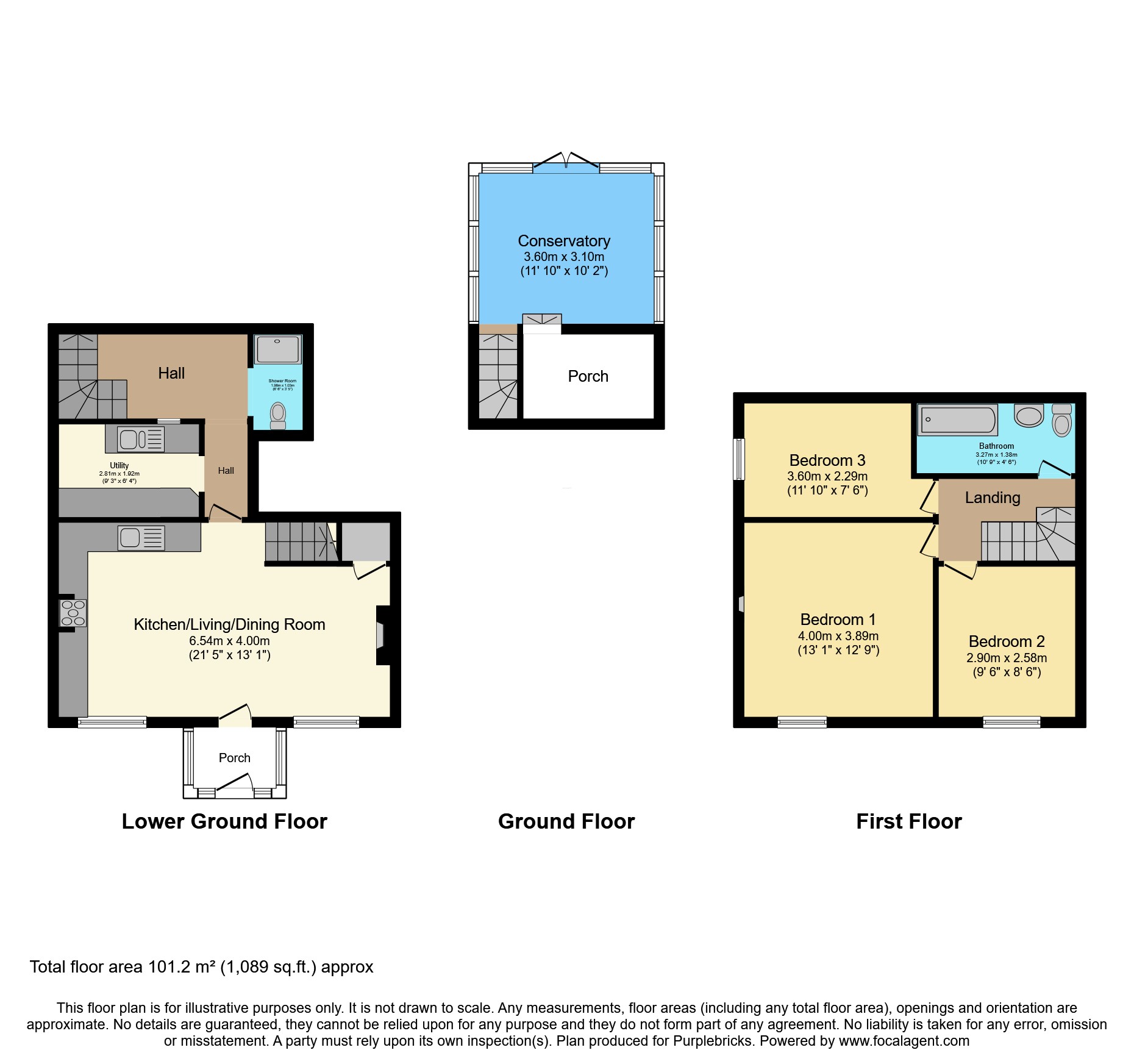 67, Derby Road, Belper floorplan