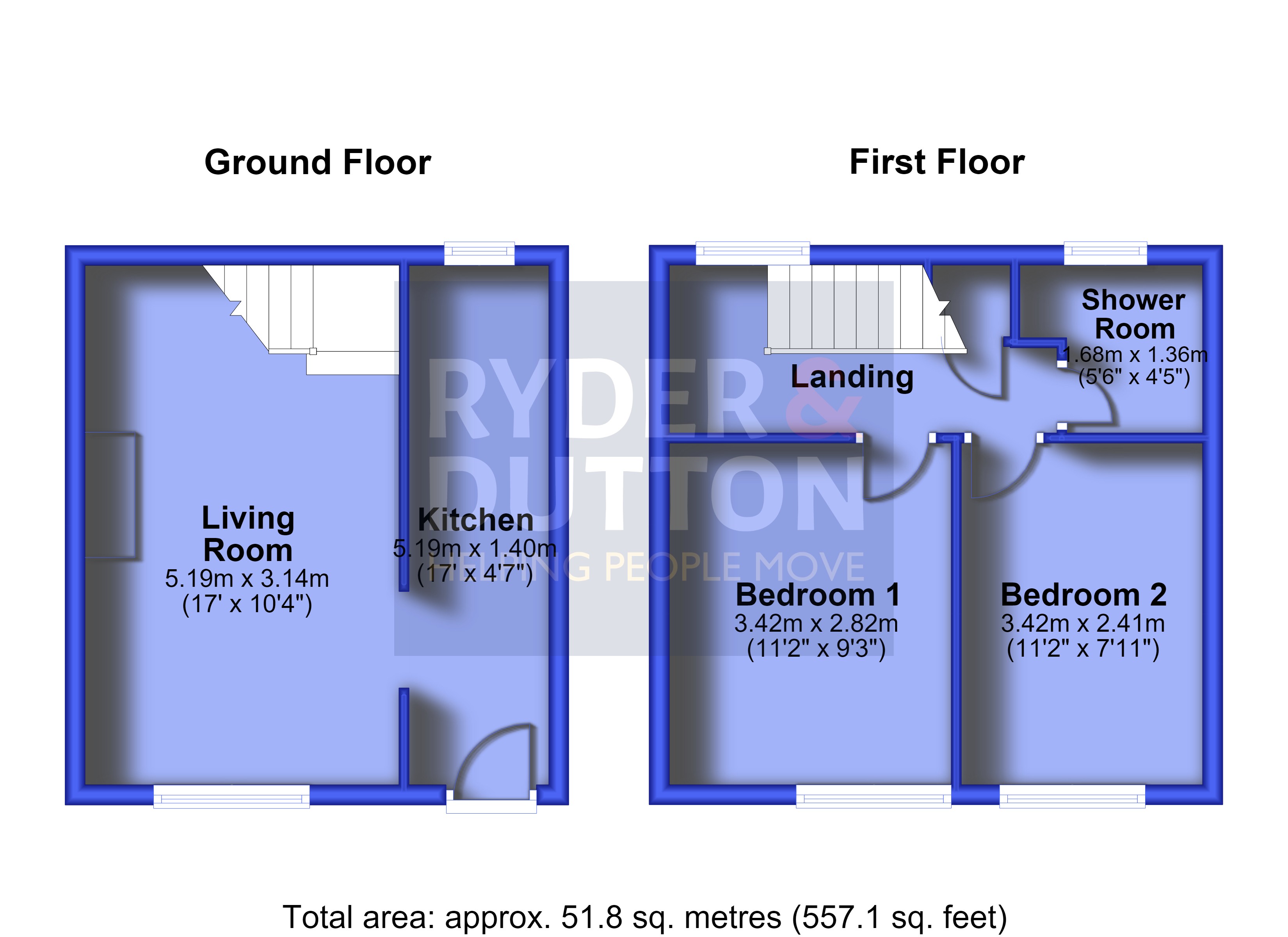 6, Green Edge, Huddersfield floorplan