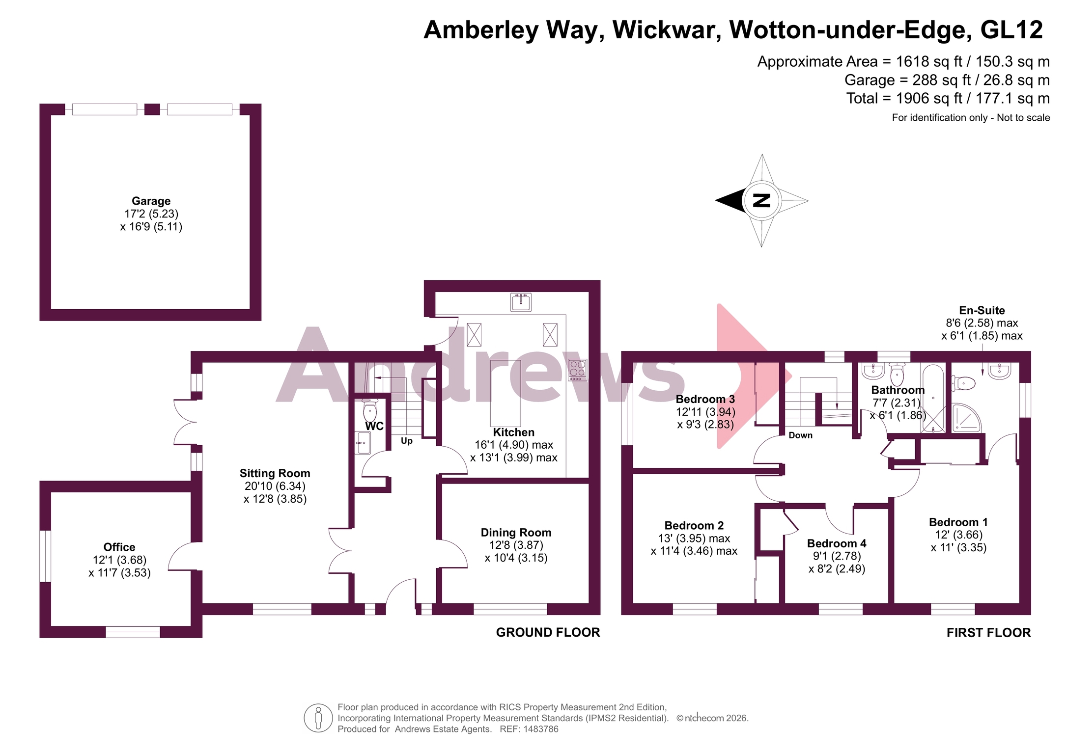 29, Amberley Way, Wotton-under-Edge floorplan