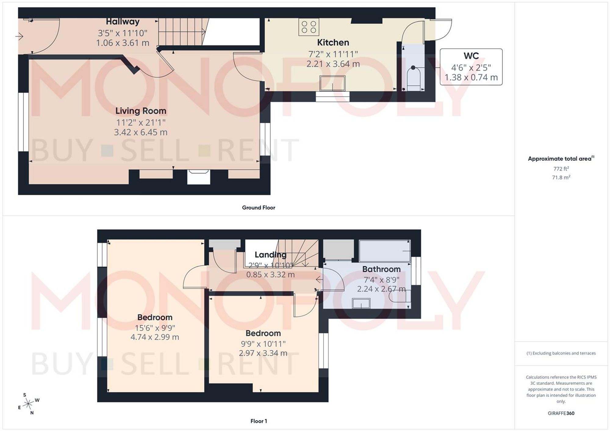 1 Lynfield Old Wrexham Road, Wrexham floorplan