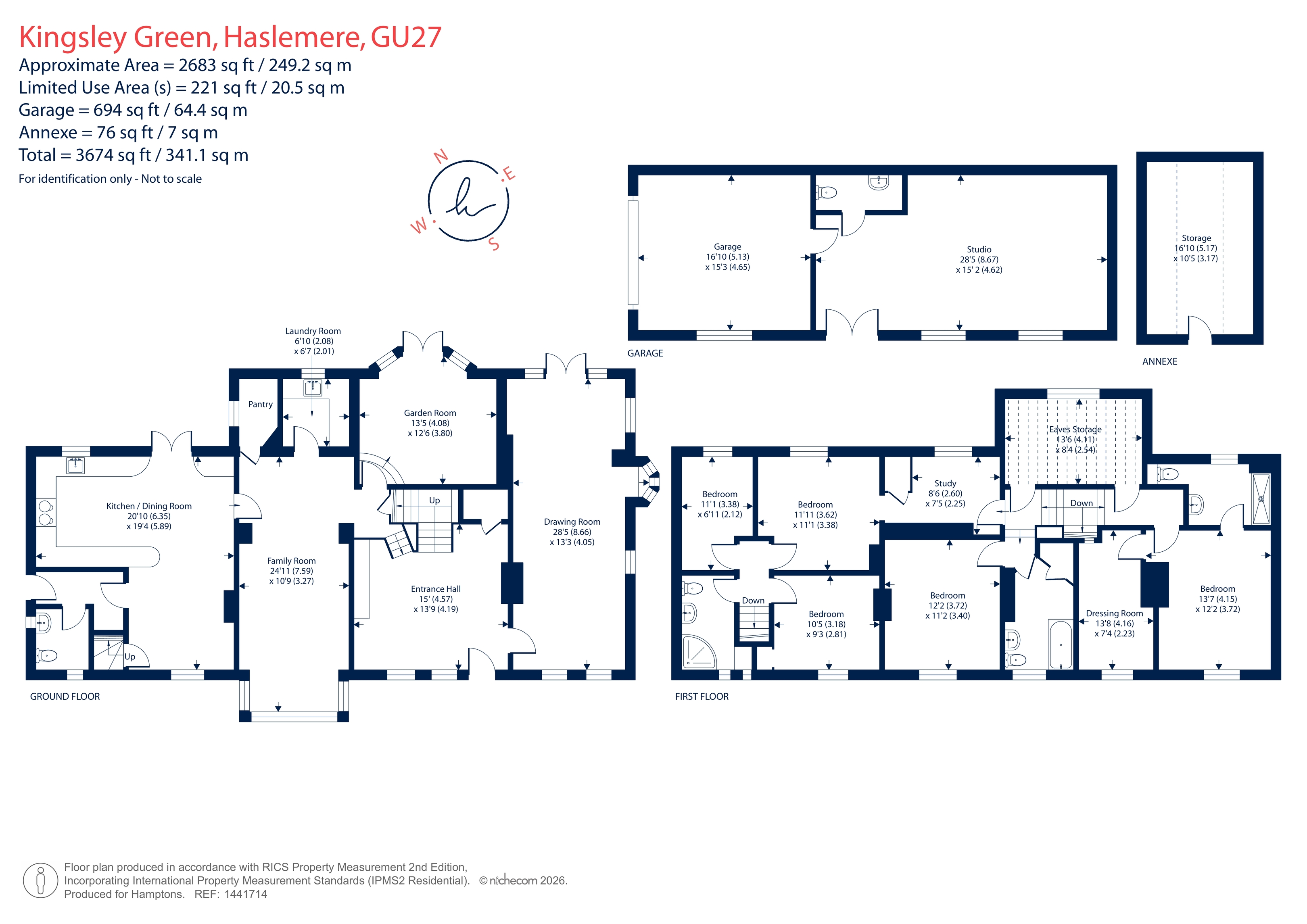 Kingsley Mead, Kingsley Green, HASLEMERE floorplan