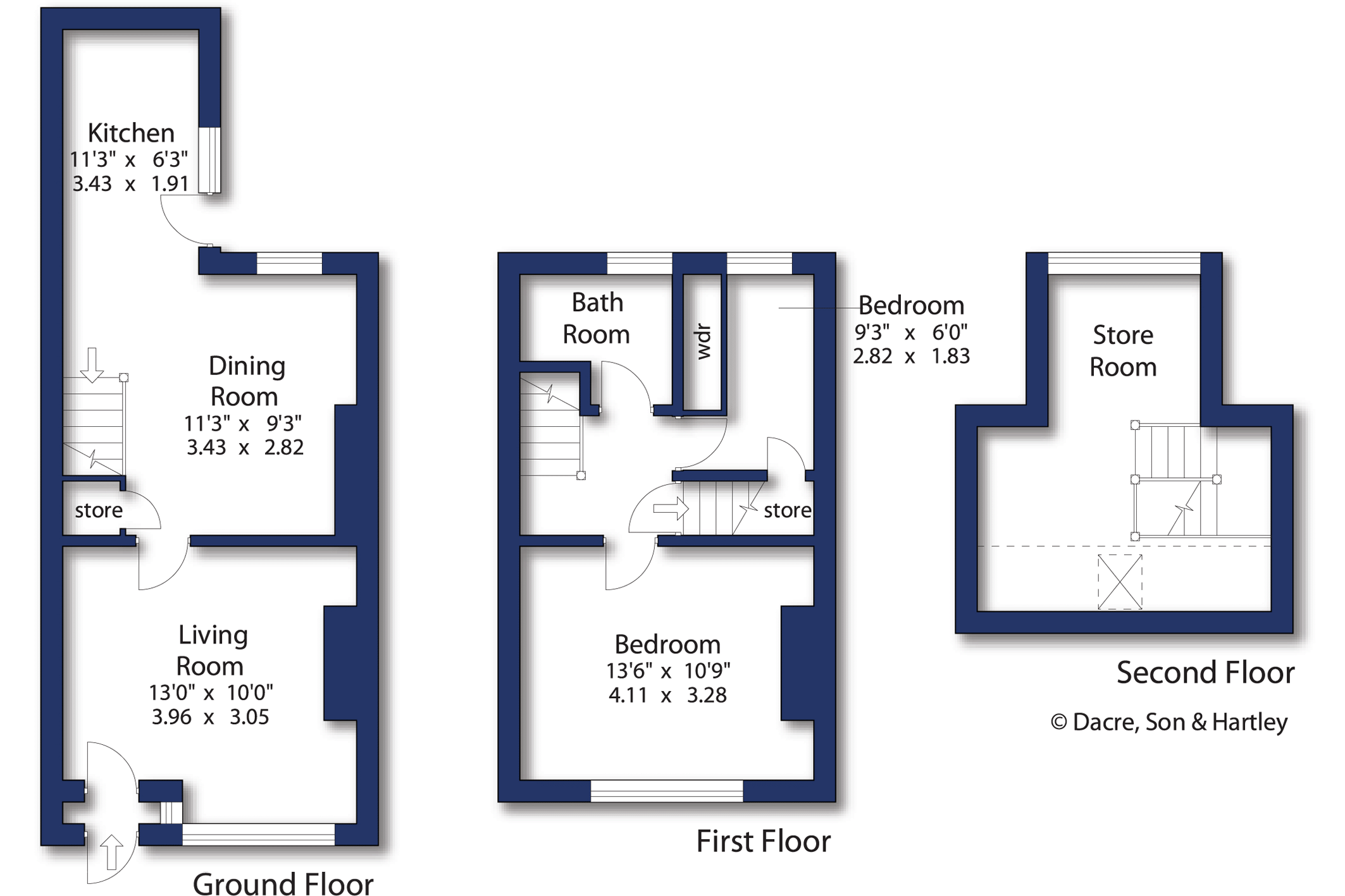 Hirst Wood Road, West Yorkshire floorplan