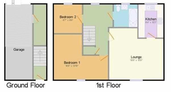 2 Bedrooms  for sale in Coe's Green, Chattenden, Rochester ME3