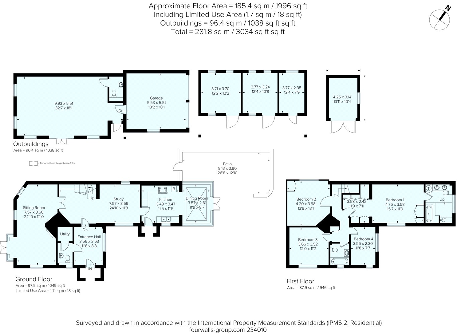 4 Bedrooms Detached house for sale in Bonseys Lane, Chobham, Woking, Surrey GU24