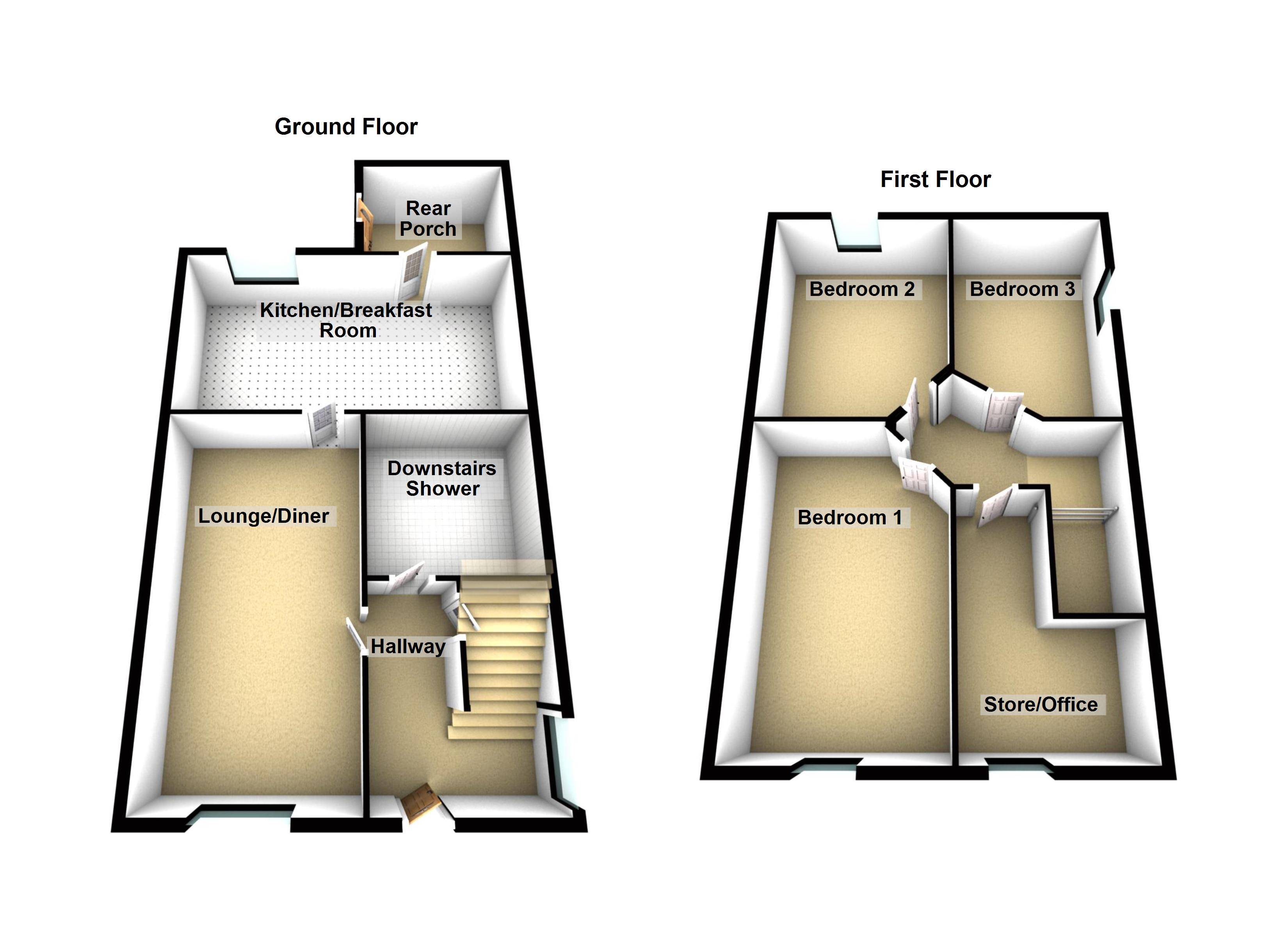 3 Bedrooms Semi-detached house for sale in Mosscar Close, Warsop, Mansfield NG20