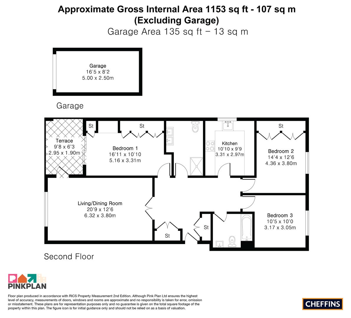 39 The Eights Marina, Mariners Way, Cambridge floorplan