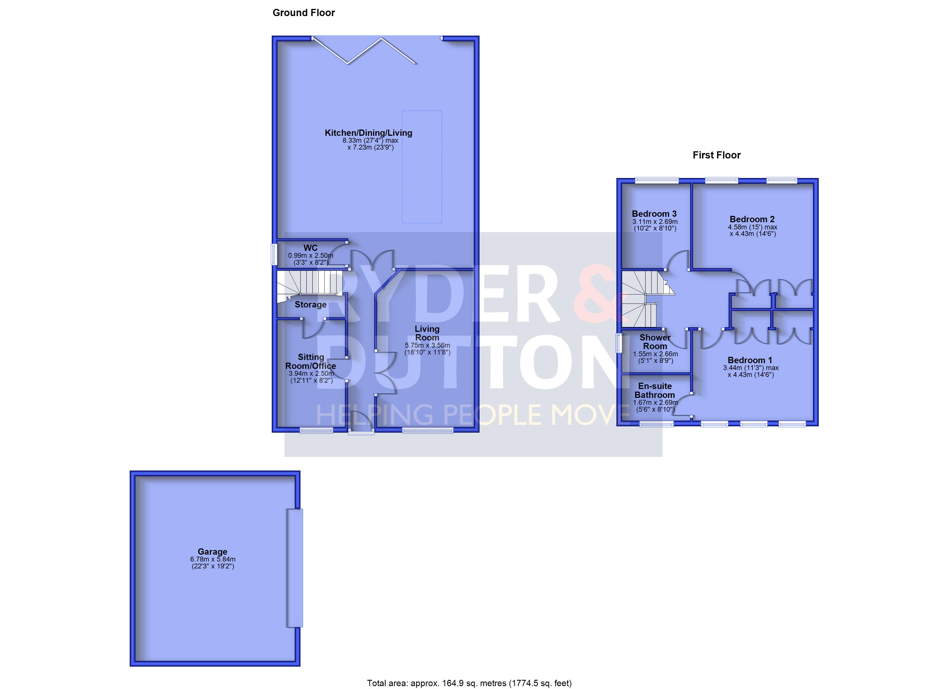 26, Holden Clough Drive, Lancashire floorplan