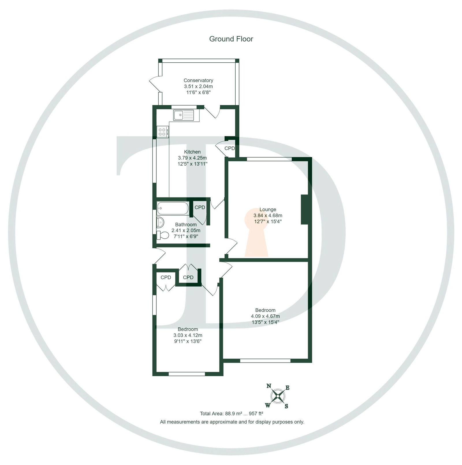 40, Childer Crescent, Ellesmere Port floorplan
