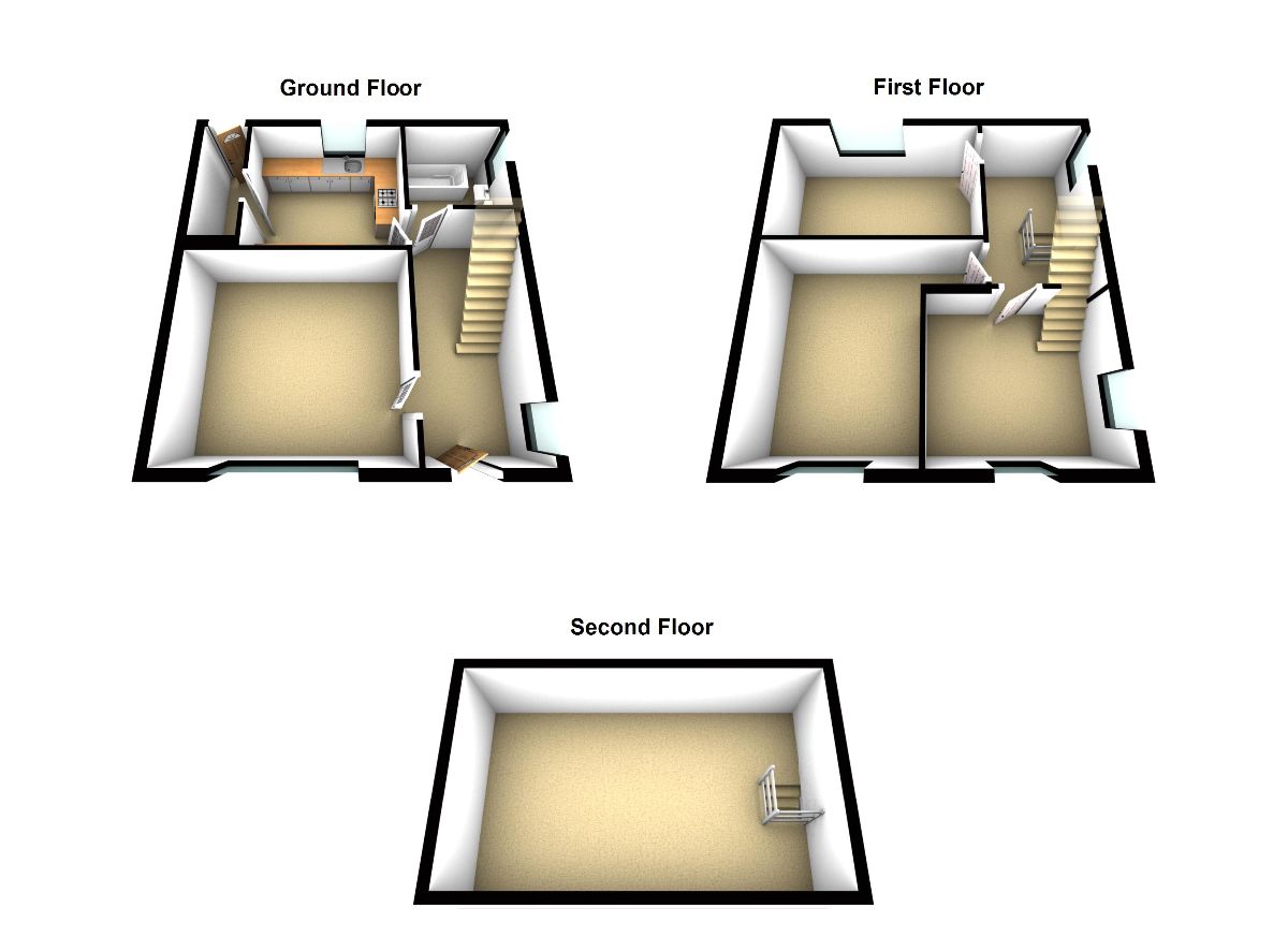 3 Bedrooms Semi-detached house for sale in Woodhall Street, Chapelhall, Airdrie ML6