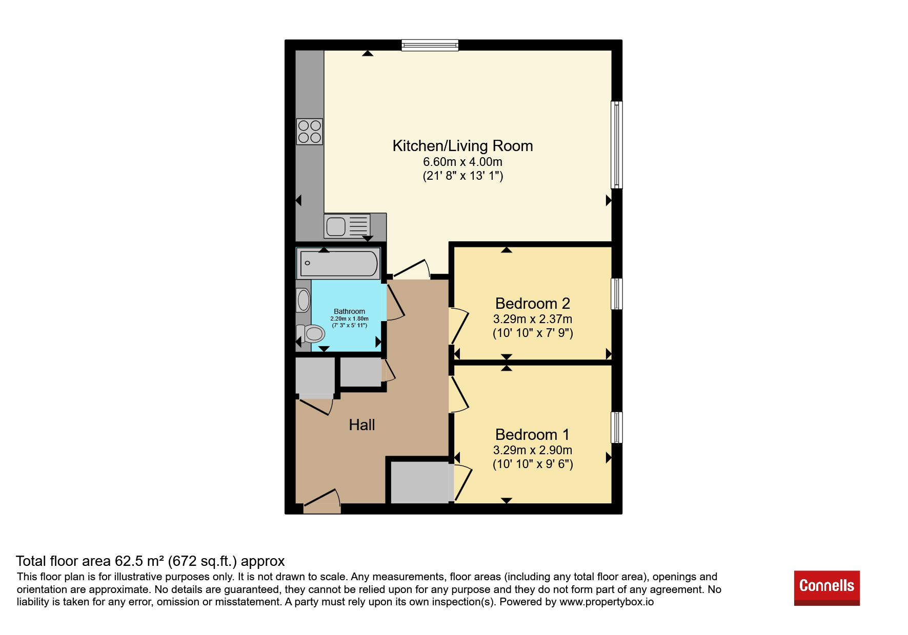 Flat 11, 18, Berrenda Avenue, Milton Keynes floorplan