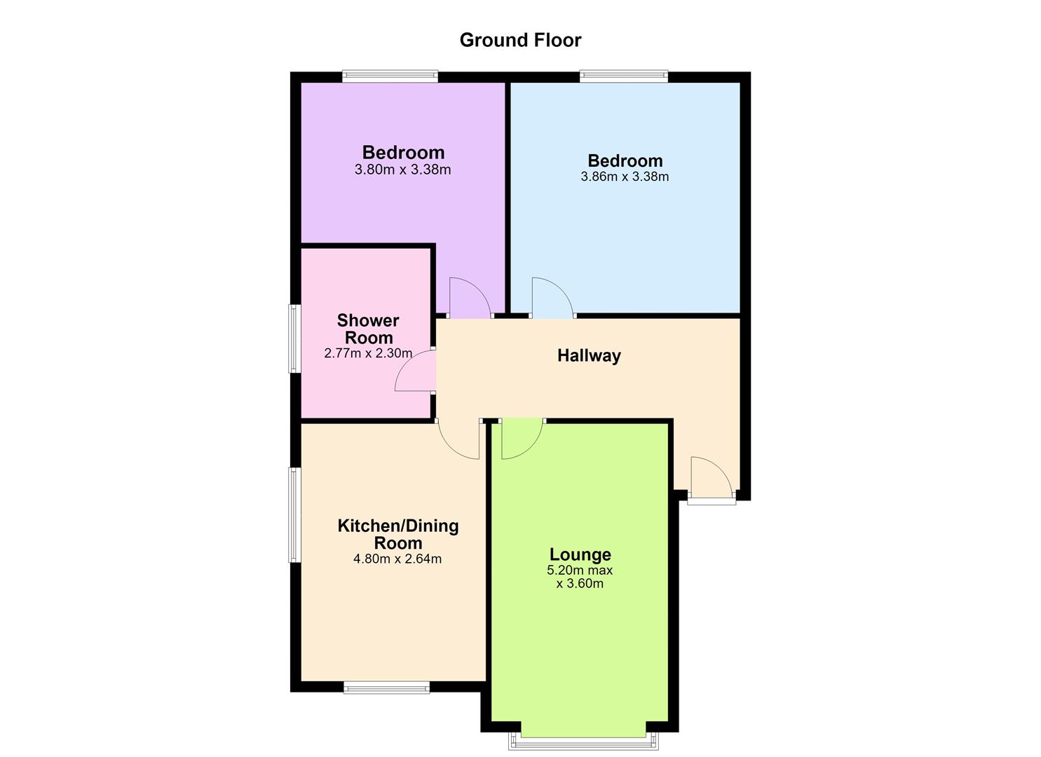 75, De La Bere Crescent, Burbage floorplan