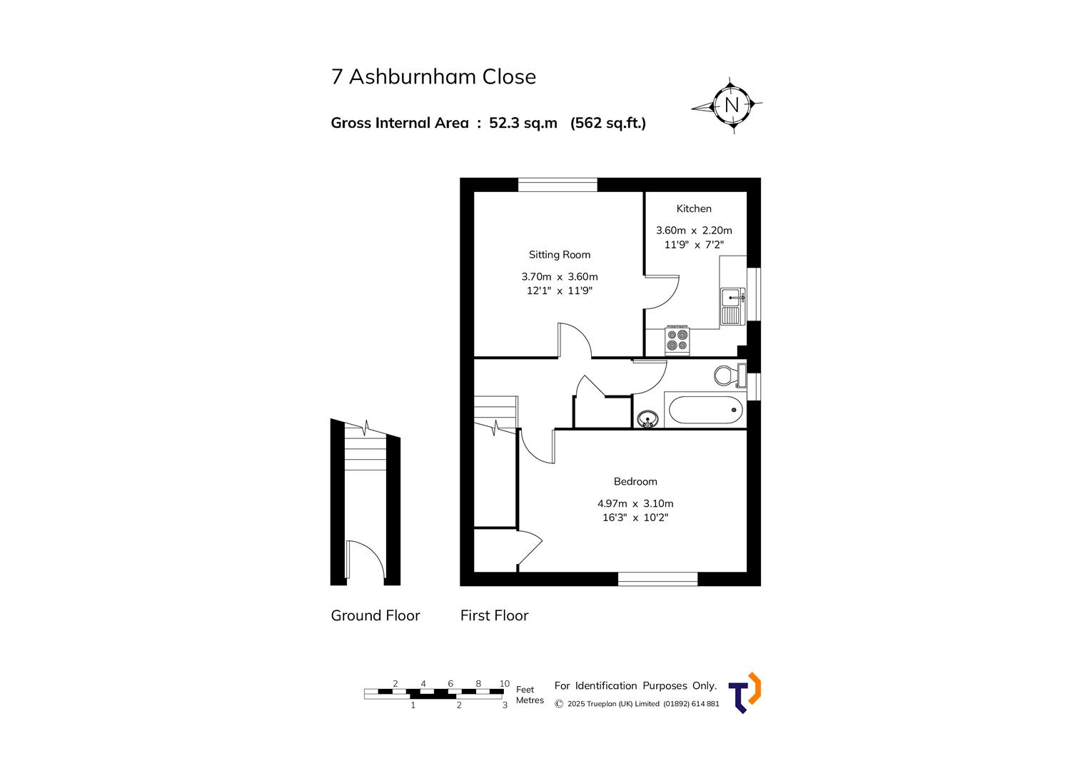 7, Ashburnham Close, Sevenoaks floorplan