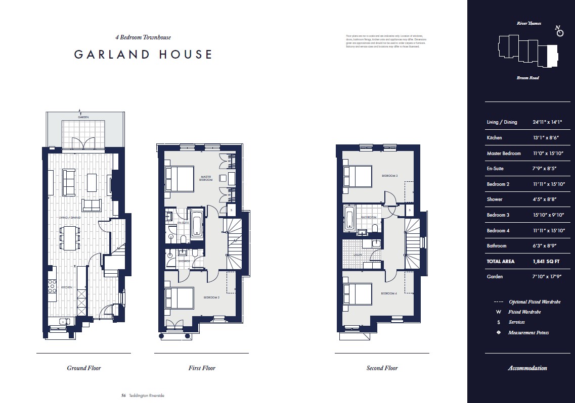 Apartment 16, Carlton House, Teddington Riverside, Lodnon floorplan