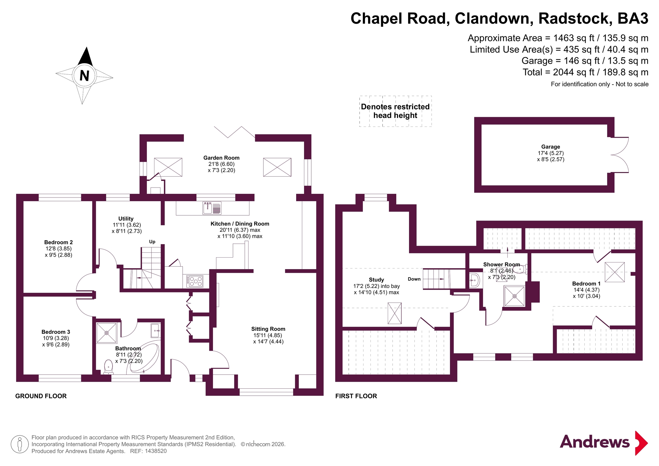 Solhem,, Chapel Road, Radstock floorplan