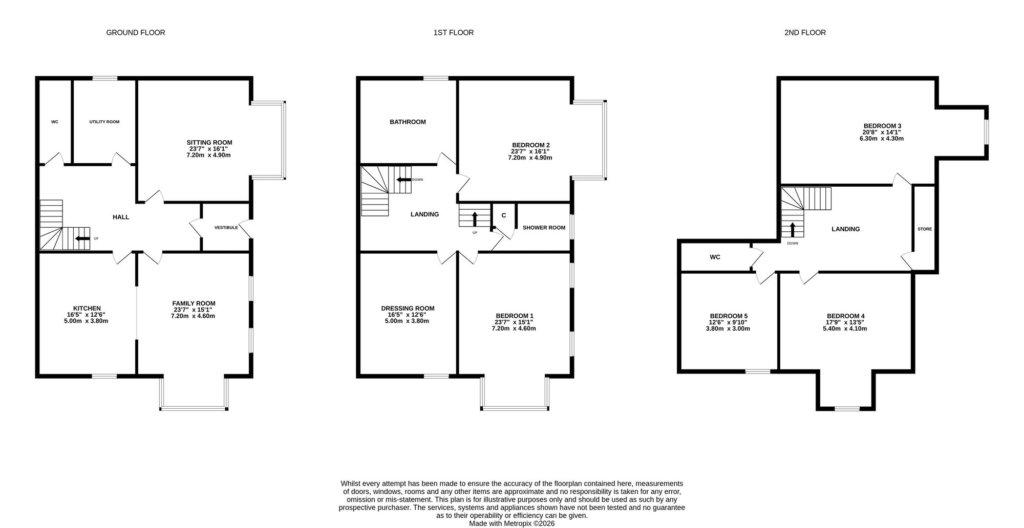 12 Snowdon Place, Stirling floorplan