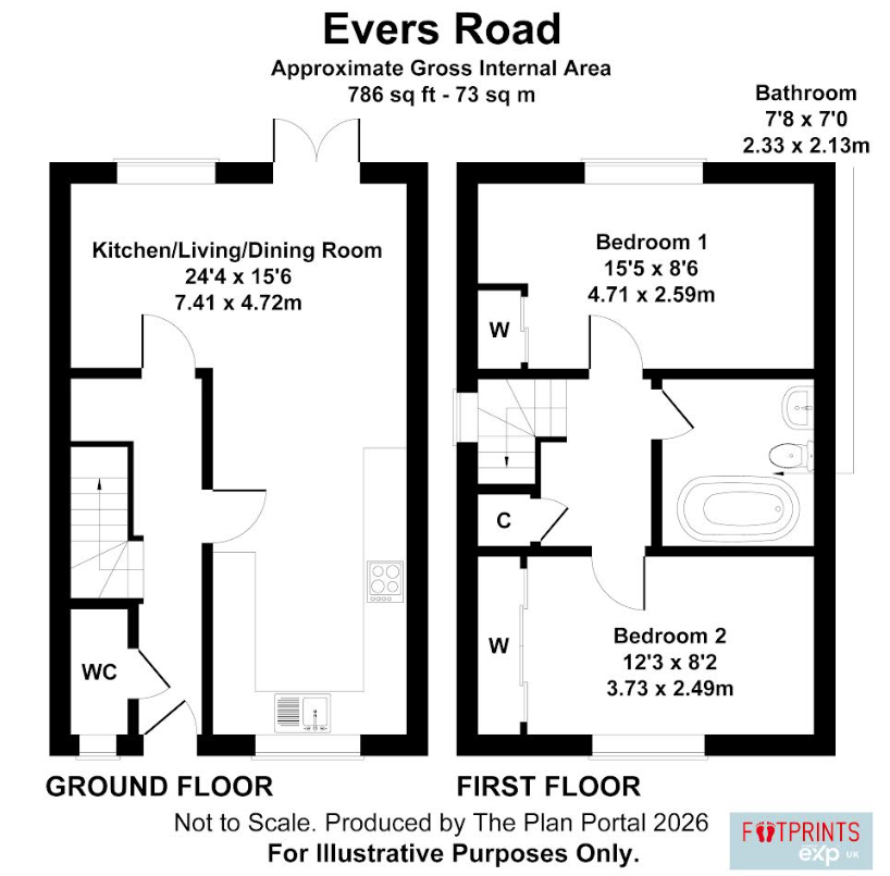 Evers Road, Faversham floorplan