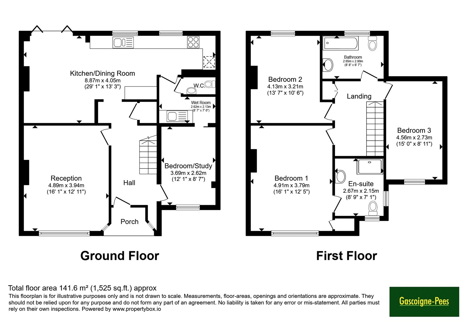 64, Church Road, Worcester Park floorplan