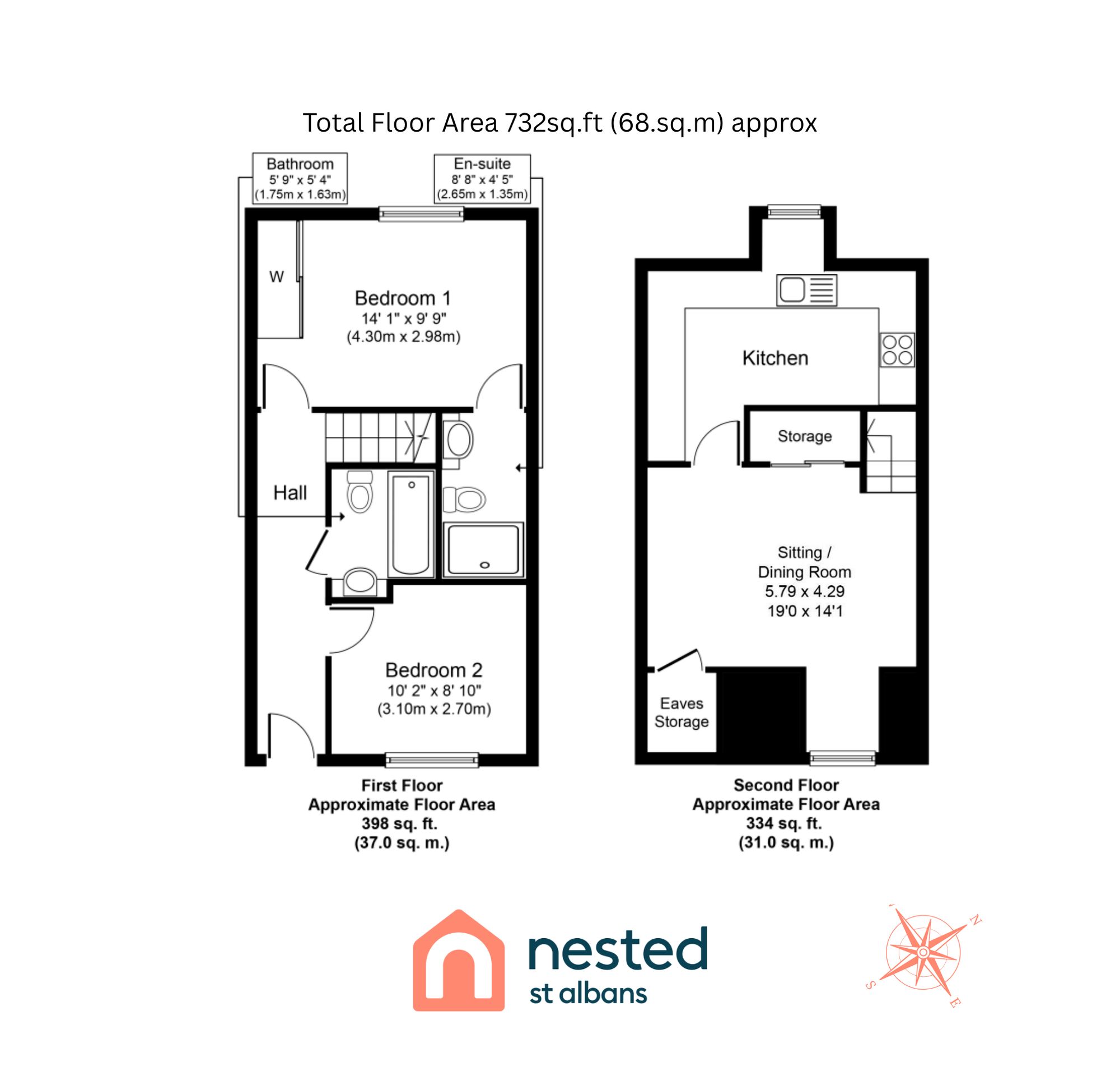 5 Austin Court, Rickmansworth floorplan