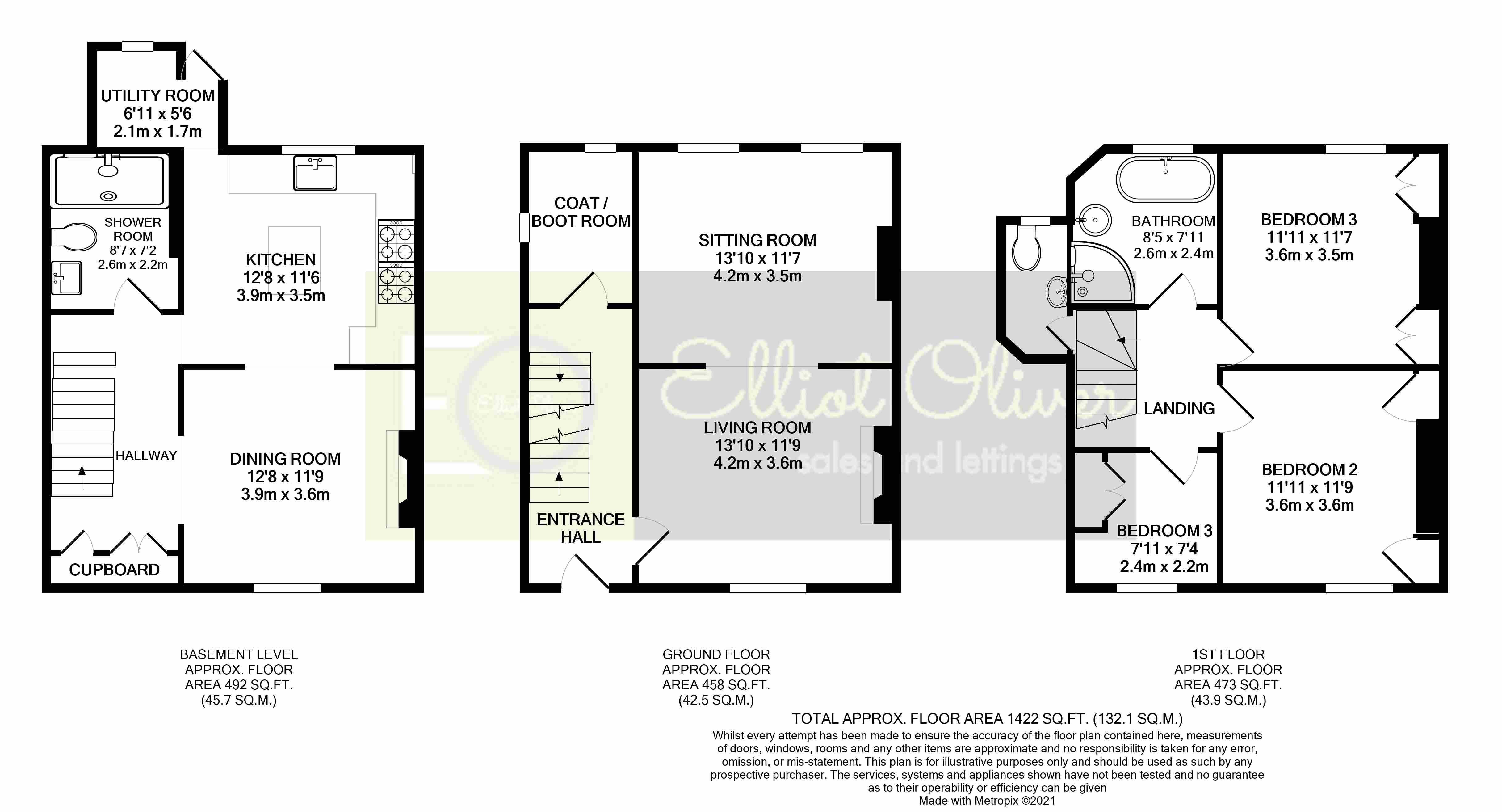 4, Montpellier Villas, Cheltenham floorplan