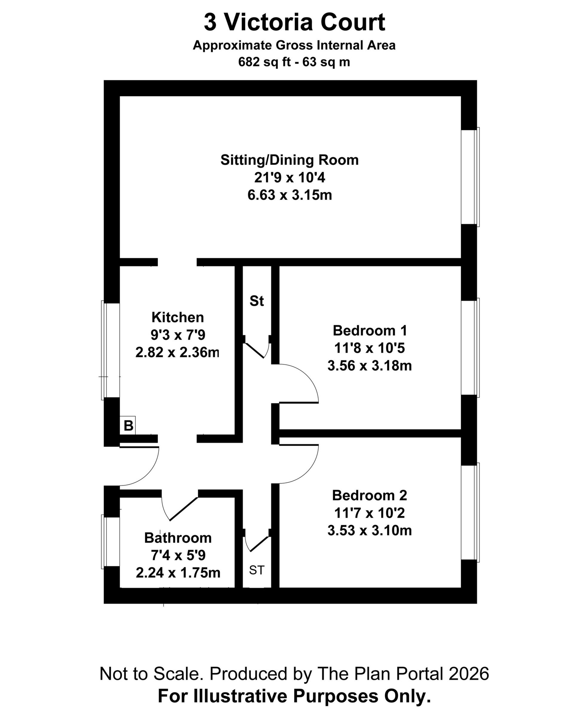 Leicester Road, Leicester floorplan