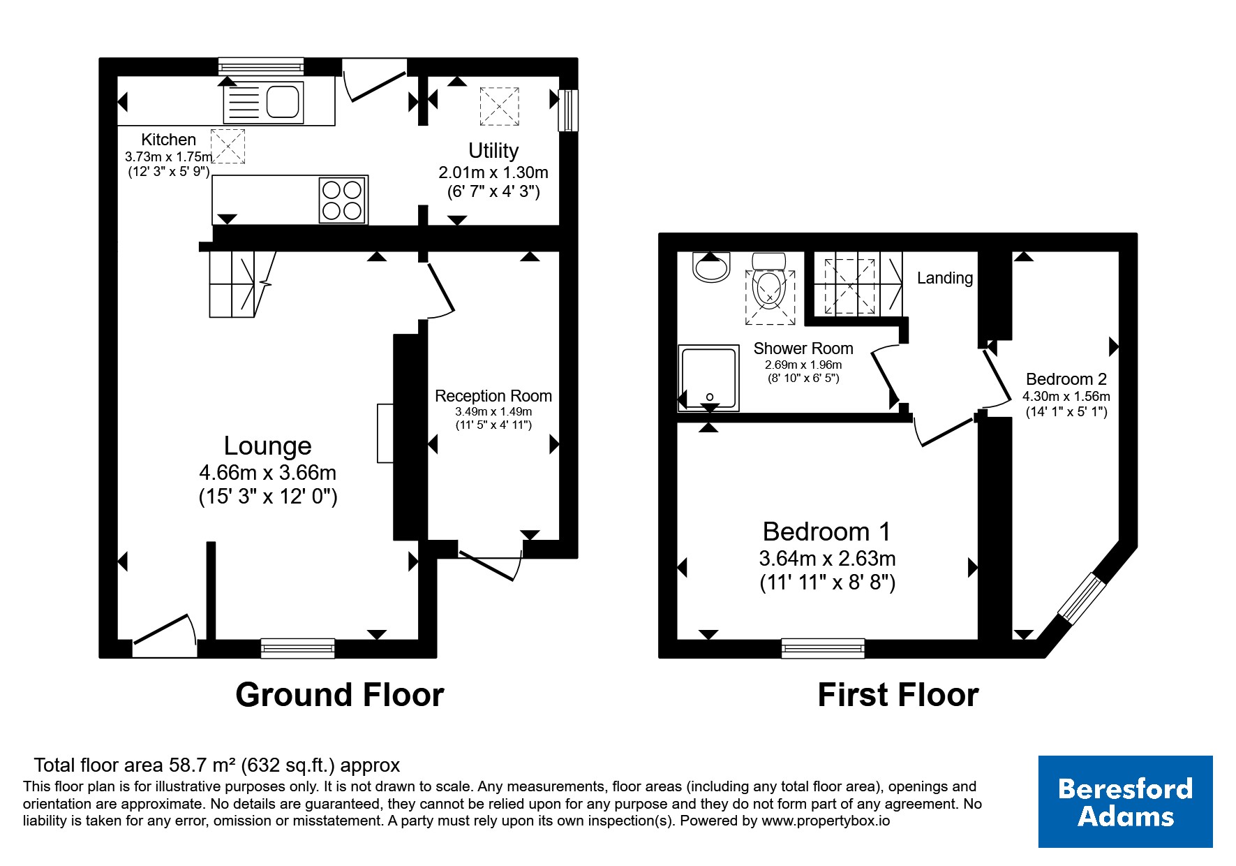 3 Tan Y Bryn,, Hill Street, Isle of Anglesey floorplan